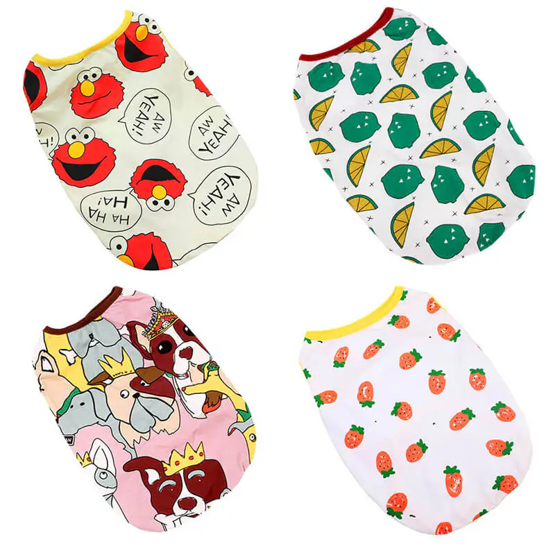 Summer heat relieving sunscreen breathable dog clothes (1)