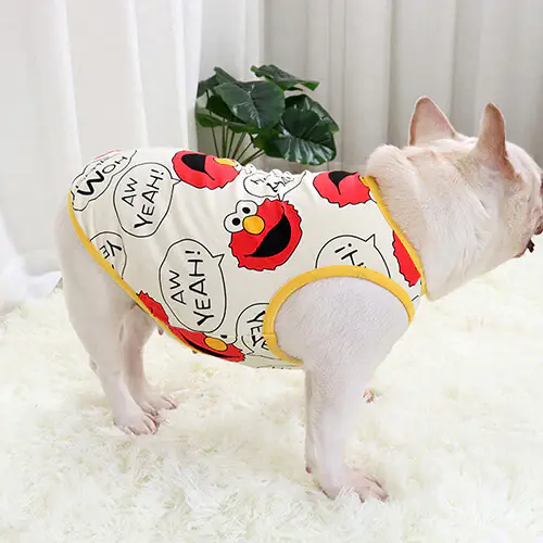Summer heat relieving sunscreen breathable dog clothes (3) Summer heat relieving sunscreen breathable dog clothes (3)