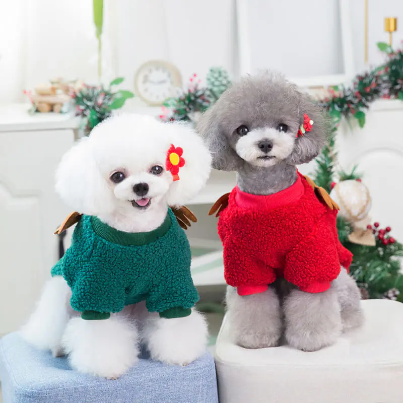Winter Warm Pet clothe for Christmas style (1)