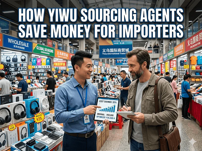 How Yiwu Sourcing Agents Save Money for Importers？