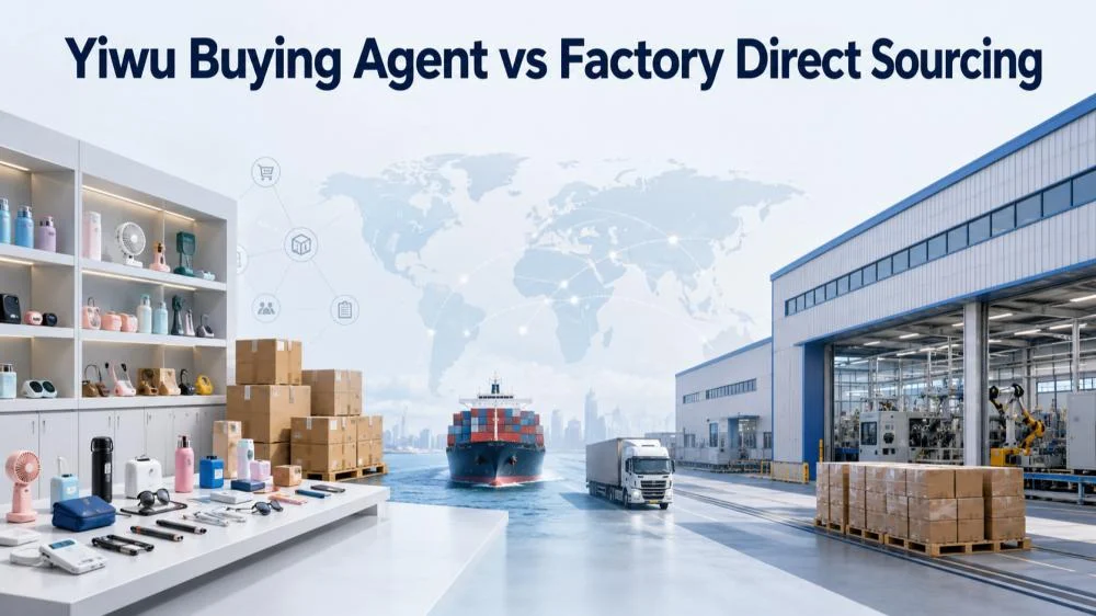 Yiwu Agent or Factory Direct？Yiwu Agent or Factory Direct？How to Save Cost & Risk in Global Sourcing